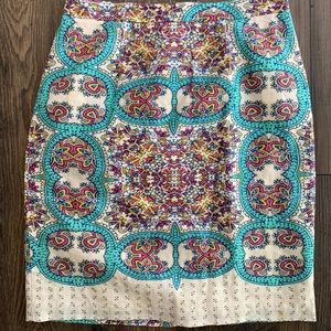 Maeve linen skirt size 6